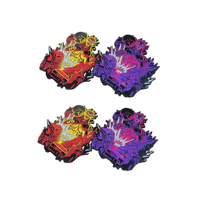 satın al Özel Boyutlu Sandblast Arka Taraf Öldürme Yumuşak Enamel Lapel Pins Metal Pin Badges online manufacture