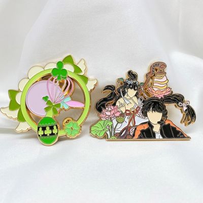 Souvenir Vintage Custom Lapel Pins Custom Enamel Pins For Business Conferences