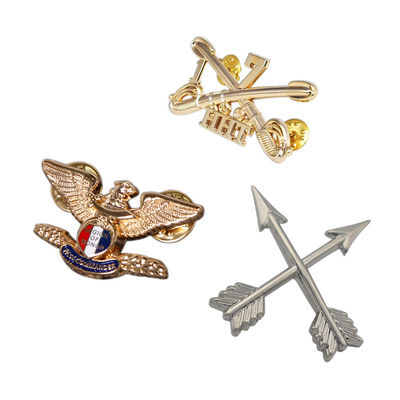 High Quality Souvenir Custom Logo Metal Hard Enamel Badge Fashion Jersey Decorative Lapel Pins for Clothes