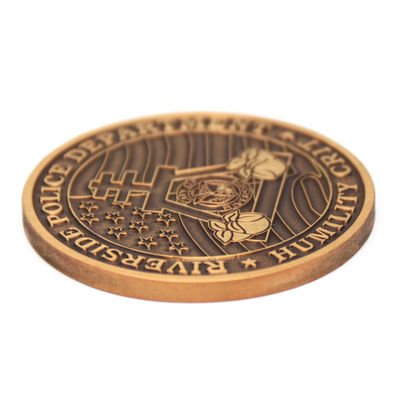 Die Stamping Personalised Silver Coin Zinc Alloy Metal 3d Gold Coin