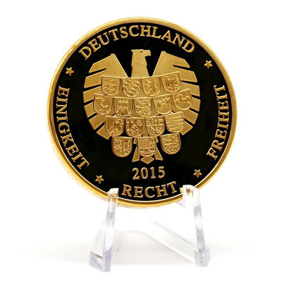 satın al Custom Die Casting Gold Plated Silver Plating Challenge Coin Özel Logo ile hediyelik para online manufacture