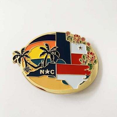 satın al Kişiselleştirilmiş Logo Tasarımı için Yumuşak Enamel Bitirme ile Özel Çinko Alaşım ve Bakır Kemer Bağlantısı online manufacture