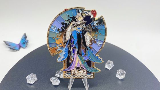 satın al 2 mm - 3 mm Meksika Metal Özel Lapel Pinler Karikatür Pinler Bakire Metal Şapka Pinler Rozet Hediye online manufacture