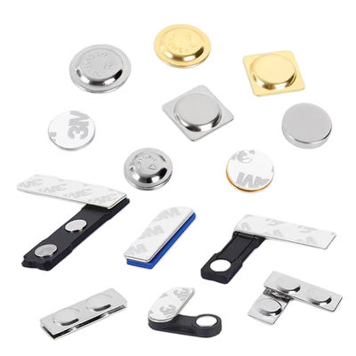 satın al Neodymium Dikdörtgen Rozet Mıknatıs Yapıştırıcı Özel Manyetik Ad Etiketleri online manufacture