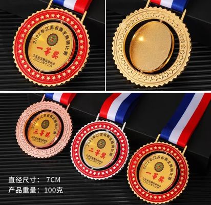 Design Custom Logo Spinner 5K 10K Running Finisher Award Medallion Metal Souvenir 3D Enamel Sport Half Marathon Spinning Medal