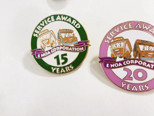 satın al İş hediyeleri için 1.5 mm kalınlığında özel sert emaye lapel pin ve kelebek kopyası online manufacture