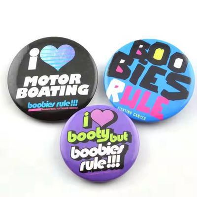 Artigifts Factory Direct Sale Low Price Custom Button Badges Pin Printed Logo Blank Tin Button Badge Parts 37Mm 58Mm