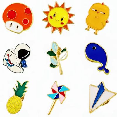satın al Fabrika Özel Lapel Pin Logo 2D 3D Sert Yumuşak Enamel Pin Üretici Asgari sipariş yok Karikatür Çinko Alaşım Metal Rozeti online manufacture