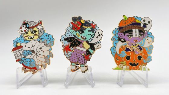 satın al Custom 2D/3D Design Iron Material Lapel Pins in Customer Size for Corporate Branding and Events online manufacture