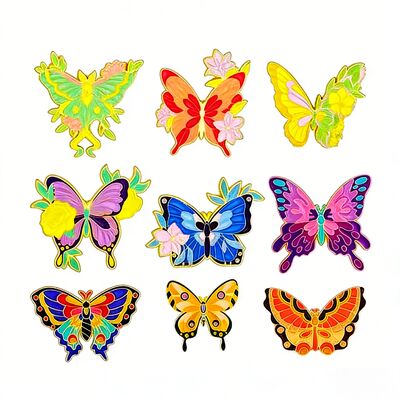 satın al Yüksek Kaliteli Kaba Hype Beast Kaplan Aslan Hayvanlar Boyalı Metal Emaye Pimler online manufacture