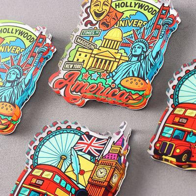 satın al Tanıtım Özel Akrilik Mıknatıslar Anime Tasarımı Buzdolabı Mıknatısları Toptan Alım Hatırlatma ve Hediye için Basıldı online manufacture