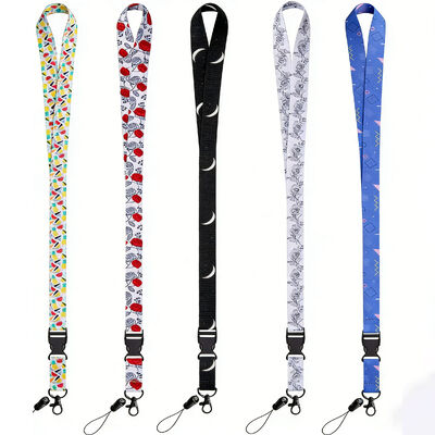 satın al Anahtar zincirleri için özel ipek ekranlı polyester iplik boyun kuşakları. online manufacture