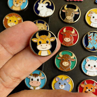 satın al Özel Metal Telefon Taşıyıcısı Mobil Telefon Dekoru İçin Eşsiz Hatırlatma Sargısı Rozet Tasarımı online manufacture