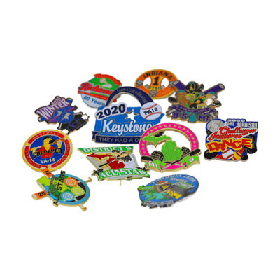 Özel Yumuşak Enamel Lapel Pins 1.5 inç Metal Badges