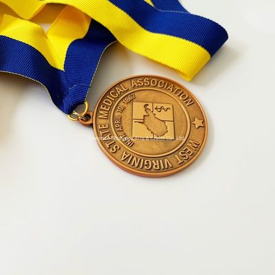 Metal Hediye El Sanatçısı Çinli Üretici Özel Trofeyler ve Madalyalar Spor Lanyard Madalya Grappling