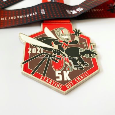 UV Baskı Yüzme Bisiklet Tek Özel Madalya Kişiselleştirilmiş Ödül Madalyaları