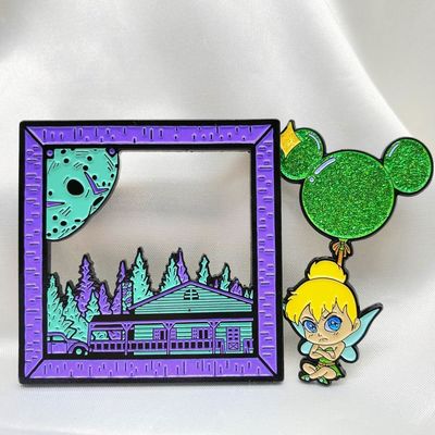 Yaratıcı Dijital Baskı Özel Lapel Pins Metal Hatıralar Karikatür Şapka Pins