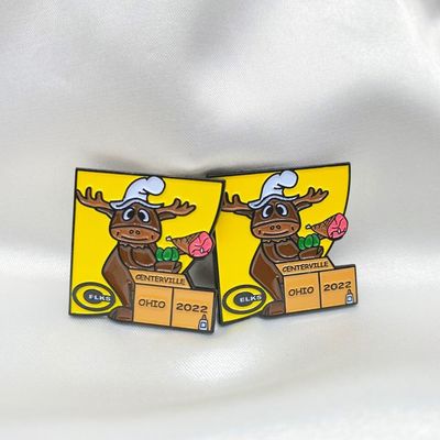 Özel Toptan Alışveriş Logo Metal Tatlı Karikatür Enamel Lapel Craft Pin