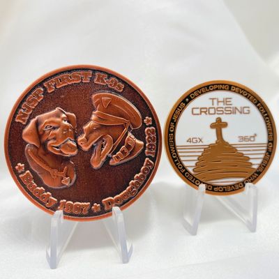 Özel Deluxe Challenge Moneti 3D 2D Metal Hatıra Anıt Enamel Moneti