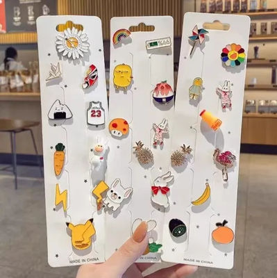 İyi bir fiyat. Özel Logo İpek ekran baskı Çevre dostu Metal Pin Rozeti ve Enamel Pin çevrimiçi