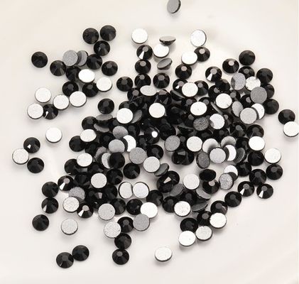 Yuvarlak Uzun Sürekli Flatback Rhinestones 1.5mm-10mm Boyutlarda Bayrak Madalyası ve Giysi Dekorasyonu için