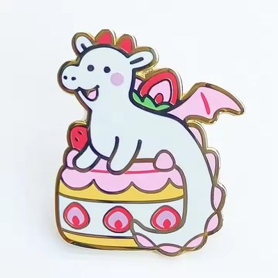 Pin Metal Badge Brooch Kpop Anime Glitter Pearl Lapel Pin Yumuşak Sert Özel Enamel Bakır Metal Pin