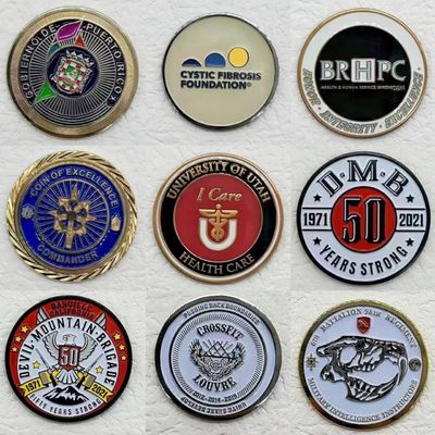 Özel Paralar Metal Çinko Alaşım Masa Sporları Çevre Çevre Çevre Enamel Gümüş 3D Çift Yanlı Snooker Bilardo Para Koleksiyonları