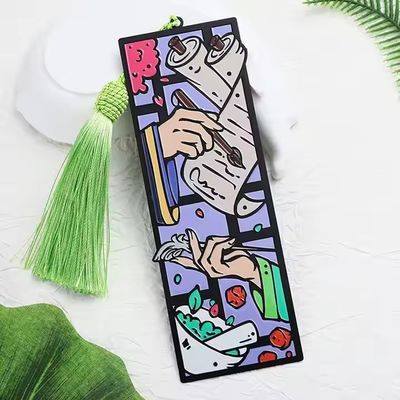 Tanıtım Hediyeleri Enamel Çinko Alaşım Metal Yer imleri Özel Kişiselleştirilmiş Yer imleri 3D Tatlı Karikatür Anime Yer imleri Kitap için