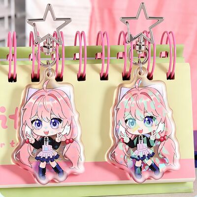 İyi bir fiyat. Reklam kullanımı ve şeffaf zanaat için kişiselleştirilmiş renk seçenekleri ile özel akrilik anahtarlık çevrimiçi