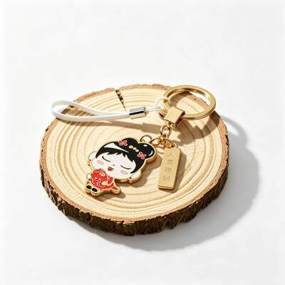 İyi bir fiyat. Anahtar zincirleri Özel Hayvan Yumuşak Sert Enamel Metal El Sanatçı Çanta Hediye Alışverişleri çevrimiçi