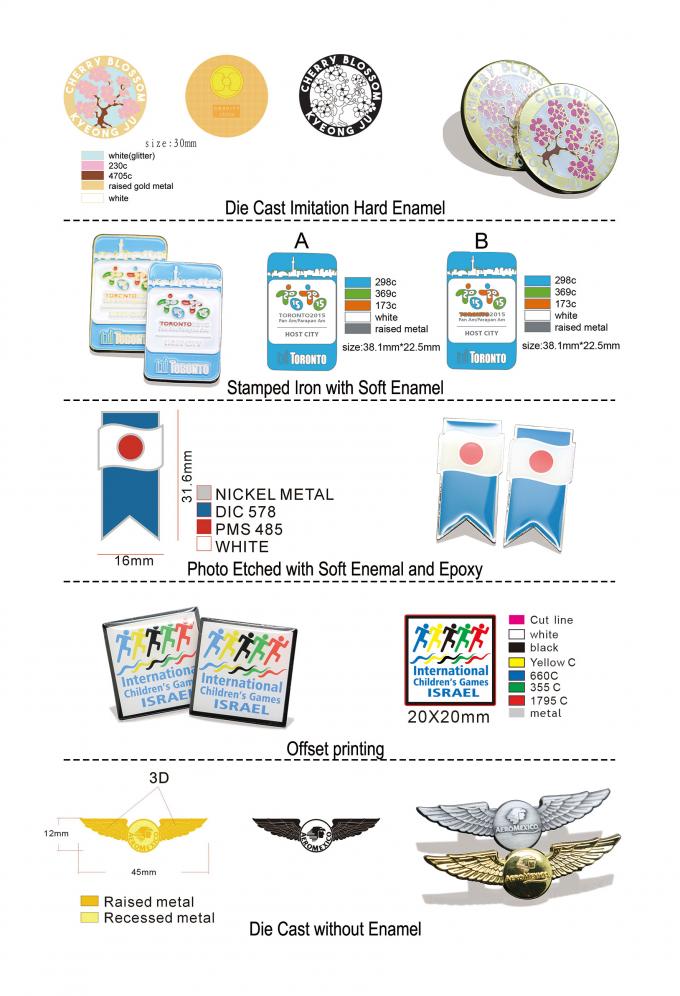 Özel Enamel Pin Hiç Minimum Parlaklık Broş Anime Sert Enamel Pin Yumuşak Lapel Rozet 5