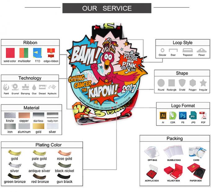 Madalya Üreticisi Toptan Tasarım Çinko Alaşım Metal 3D Altın Ödül Spor Madalyaları Özel Spor Madalyası 0