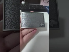 Çinko Alaşımı 2d 3d Altın Metal Erkek Özel Kemer Kırpısı
