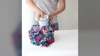 Özel Baskılı Bez Çantalar - Katlanabilir Geri Dönüşümlü Polyester, Tam Renkli Alışveriş ve Promosyon Çantaları