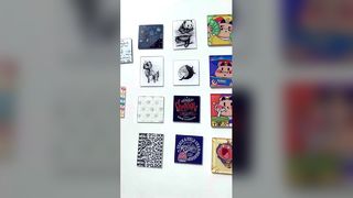 Kişiselleştirilmiş Özel Akrilik Buzdolabı Mıknatısları Tasarım Buzdolabı D için Sevimli Hayvan Buzdolabı Mıknatısı