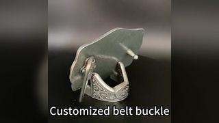 Çinko Alaşımlı Kemer Kılıfı Ekolojik Düzgün Bitirme ve Kişiselleştirilmiş Logo ile Erkekler ve Kadınlar için